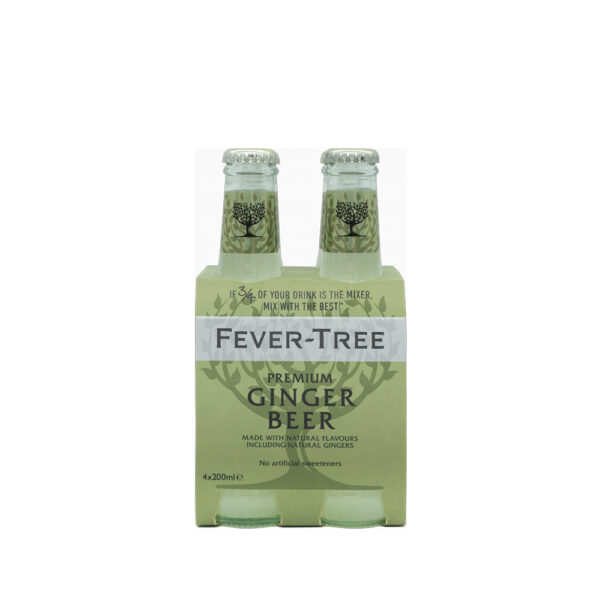 Fever Tree Ginger Beer EW Glas 4er-Pack