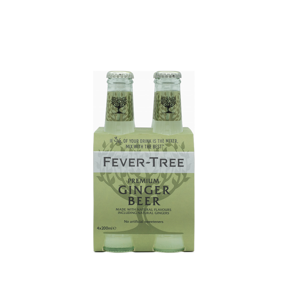 Fever Tree Ginger Beer EW Glas 4er-Pack