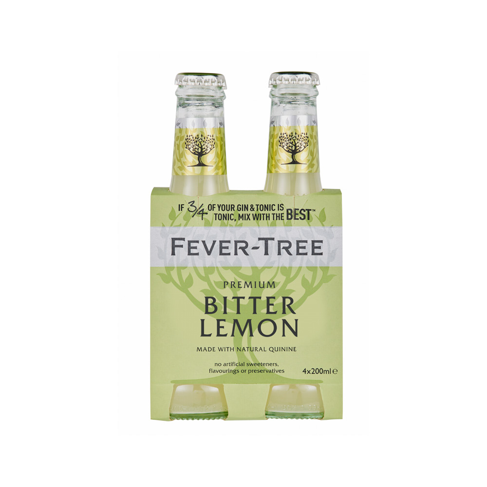 Fever Tree Sicilian Bitter Lemon EW Glas 4er-Pack